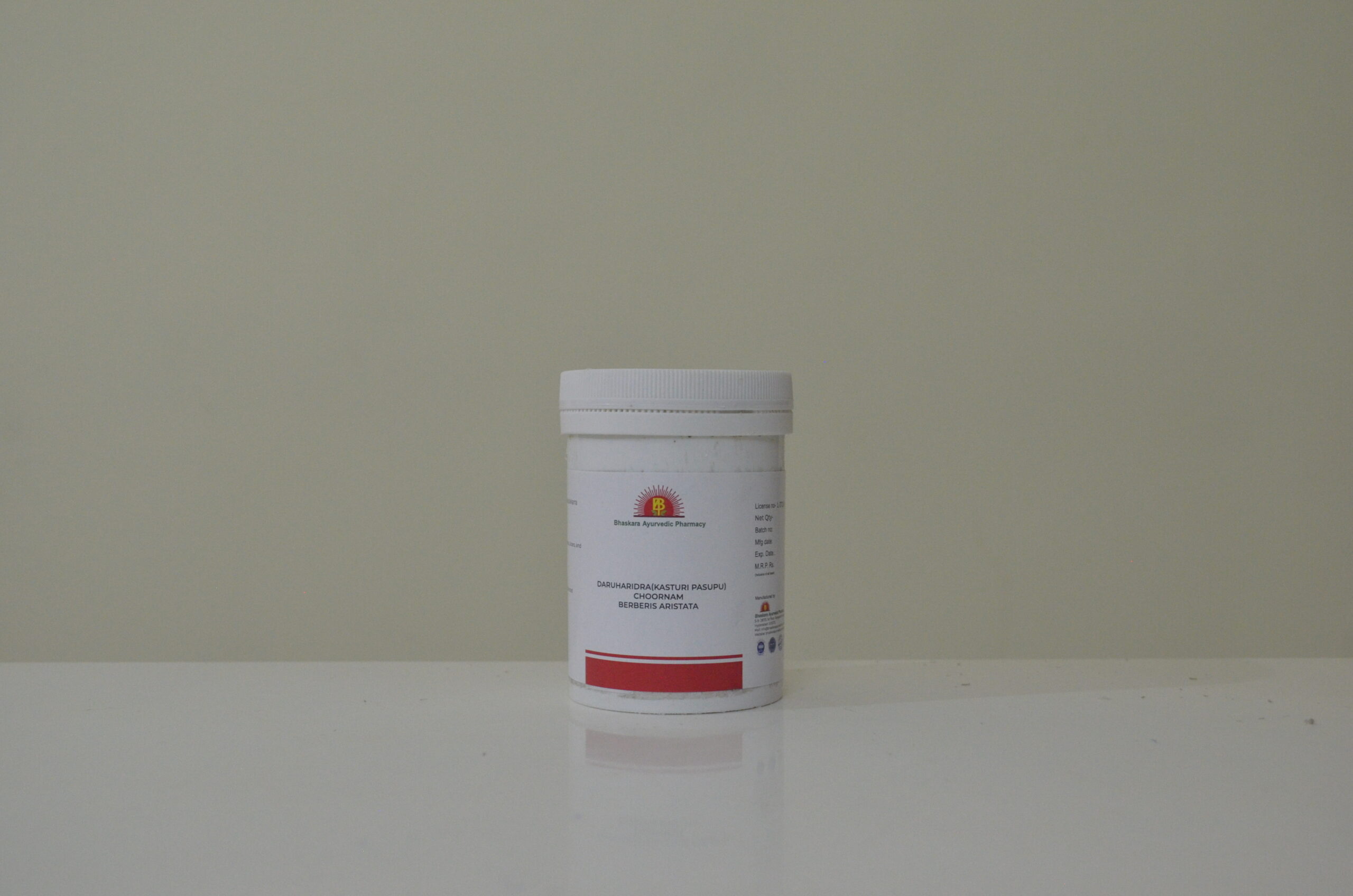 BHASKARA DARUHARIDRA (KASTURI PASUPU) CHOORNAM