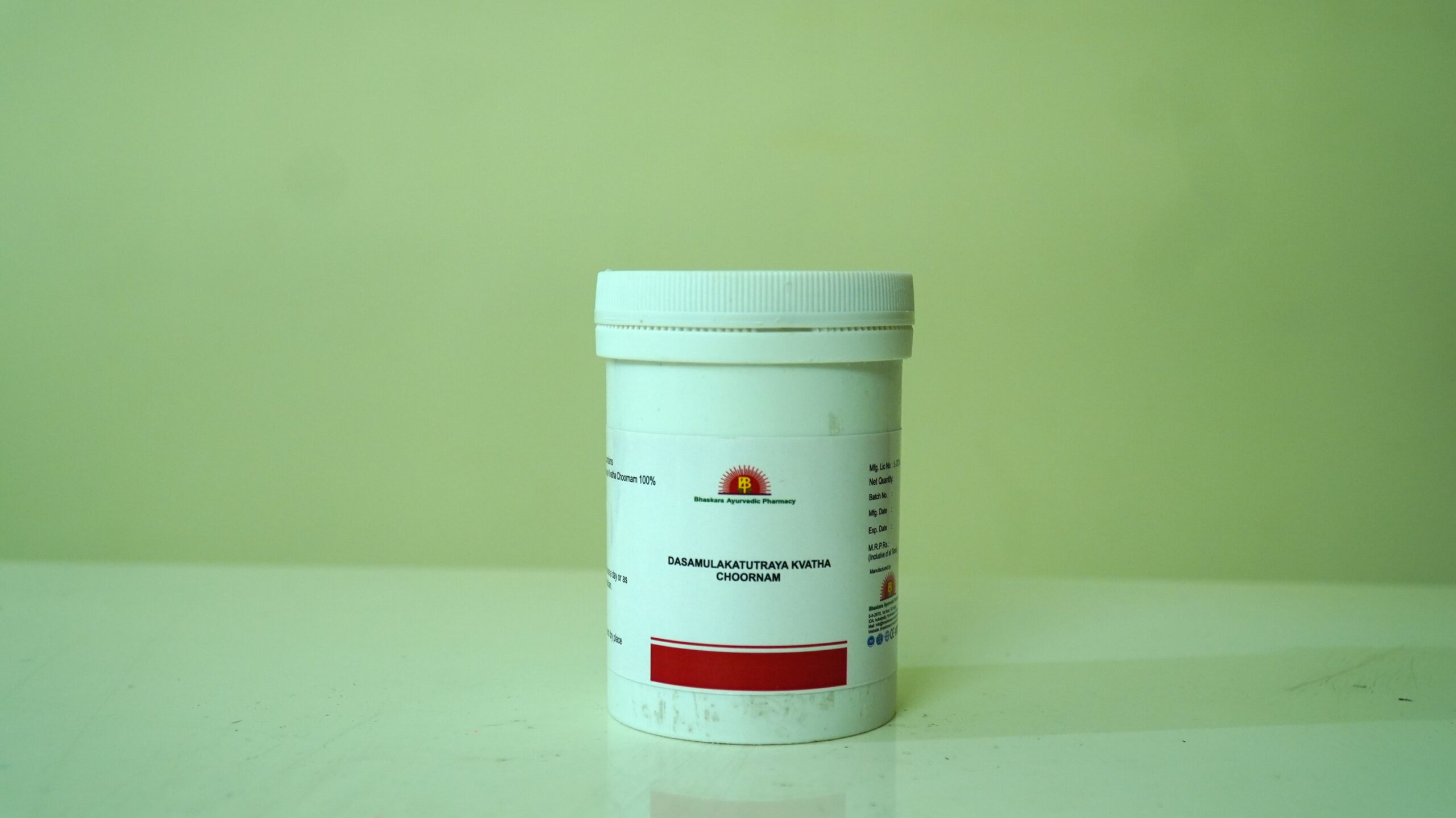 BHASKARA DASAMULAKATUTRAYA KVATHA CHOORNAM