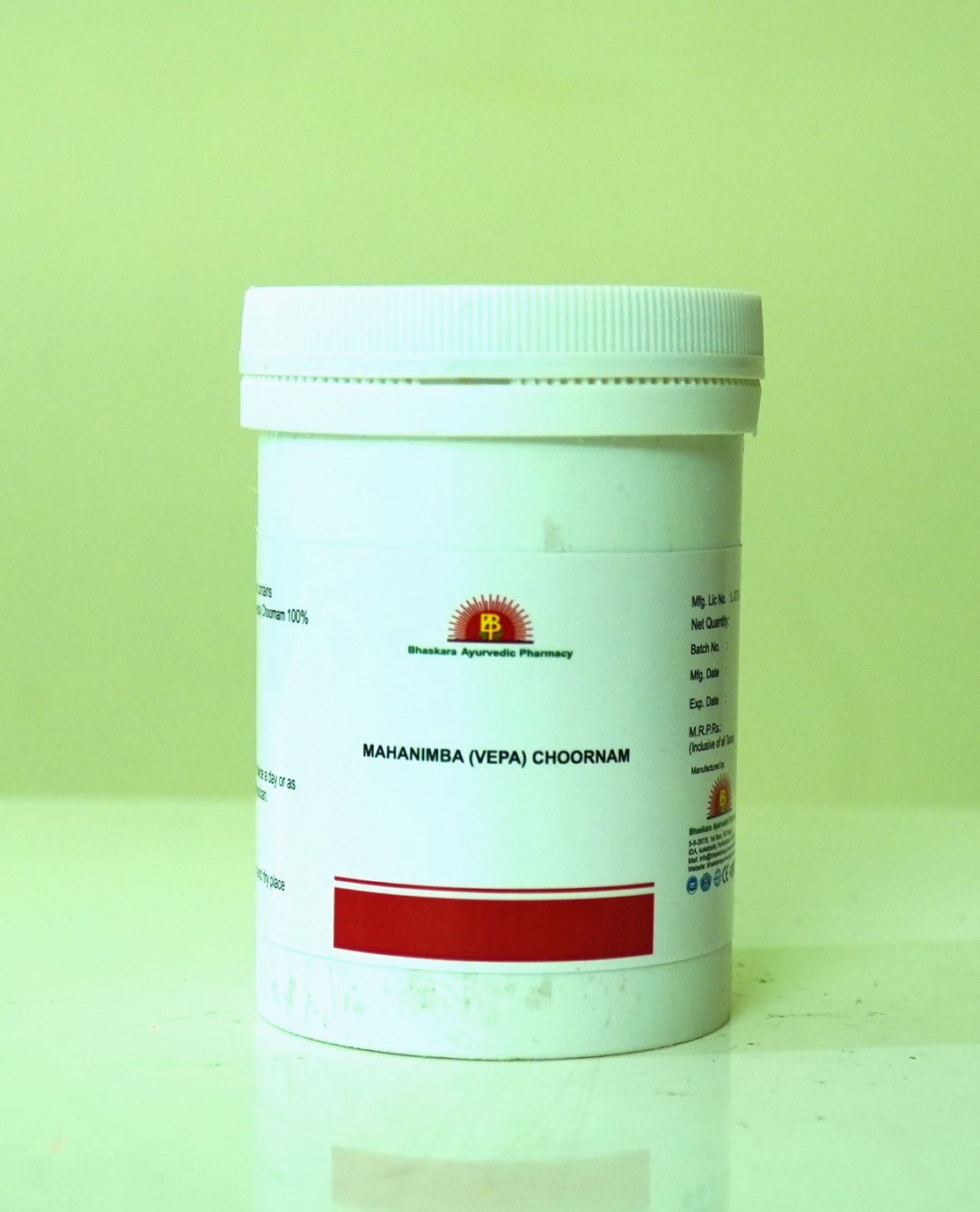 BHASKARA MAHANIMBA (VEPA) CHOORNAM